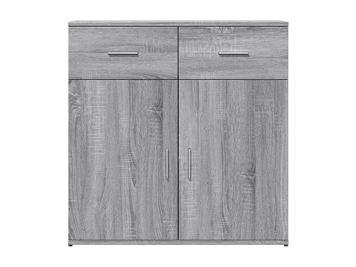 Sideboard Grau Sonoma 79x38x80 cm Holzwerkstoff