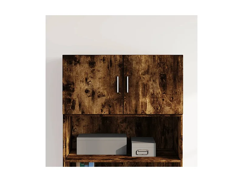 Wandschrank Räuchereiche 80x42,5x40 cm Holzwerkstoff