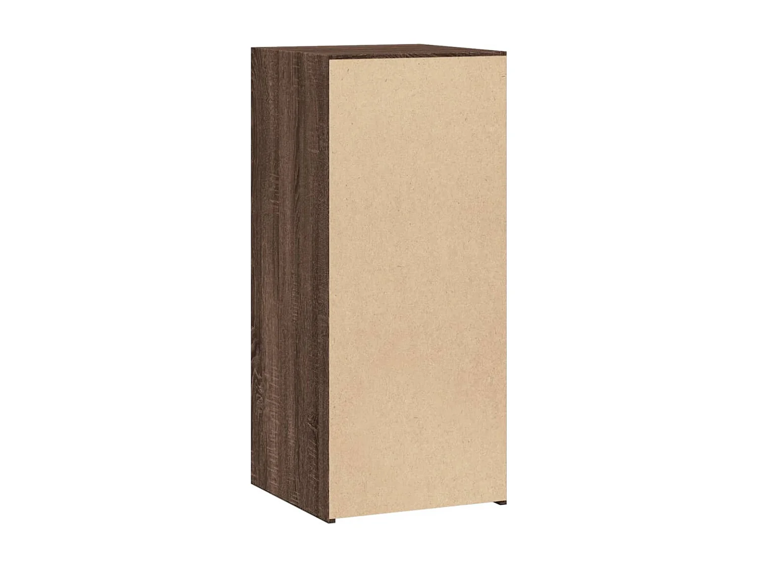 Credenza Rovere Marrone 40x41x93 cm in Legno Multistrato