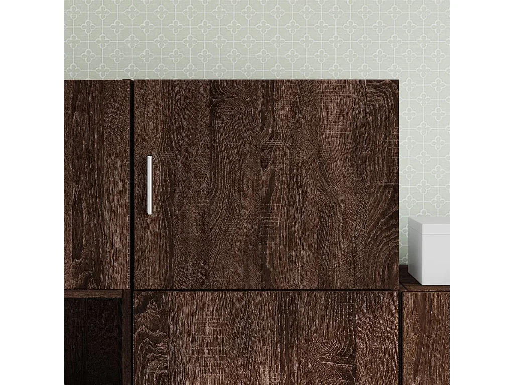 Armoire murale chêne marron 50x42,5x40 cm bois d'ingénierie