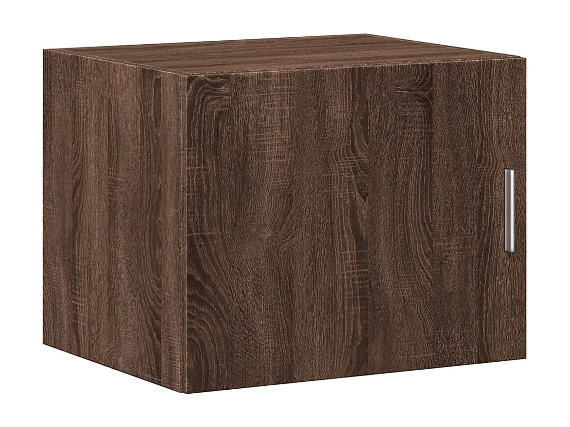 Armoire murale chêne marron 50x42,5x40 cm bois d'ingénierie