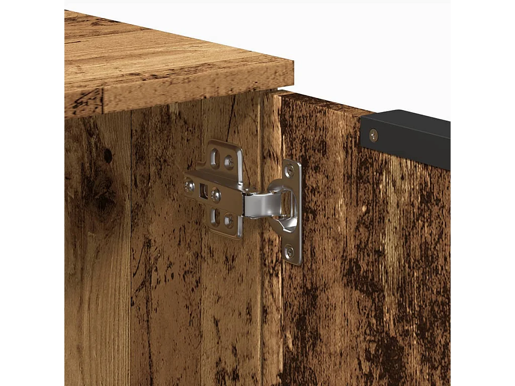 Credenza Legno Antico 60x30x70 cm in Truciolato