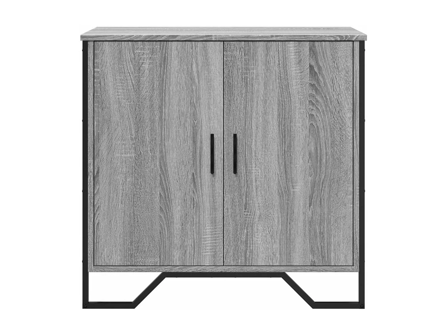 Credenza Grigio Sonoma 78x35,5x74,5 cm in Legno Multistrato
