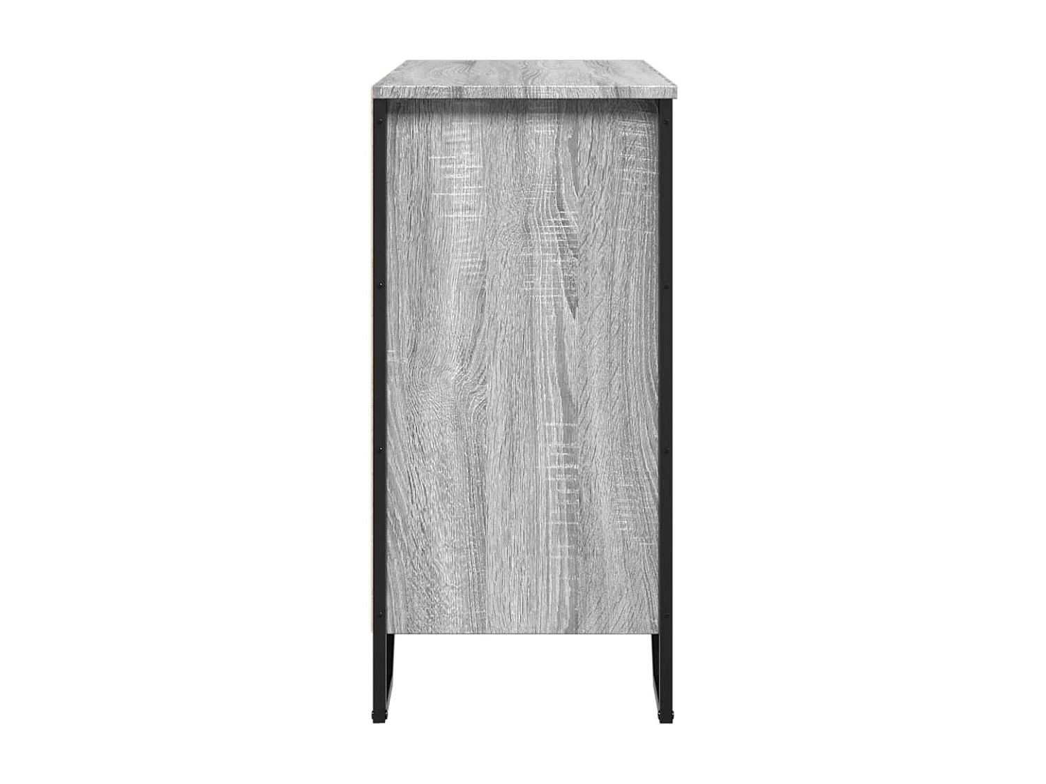 Credenza Grigio Sonoma 78x35,5x74,5 cm in Legno Multistrato