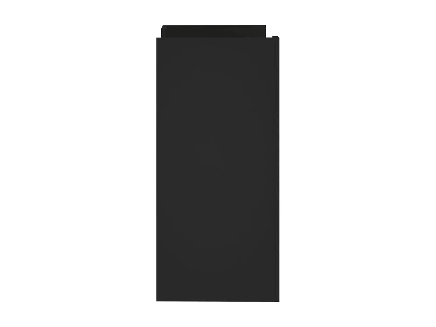 Sideboard Schwarz 73,5x35x75 cm Holzwerkstoff