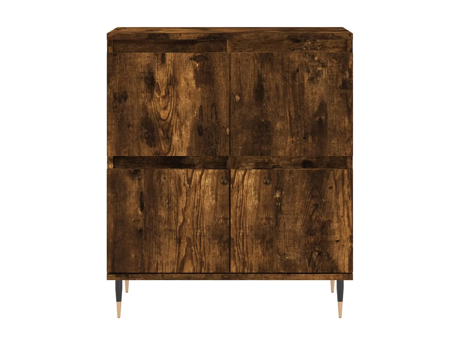 Buffets 3 pcs Chêne fumé Bois d'ingénierie