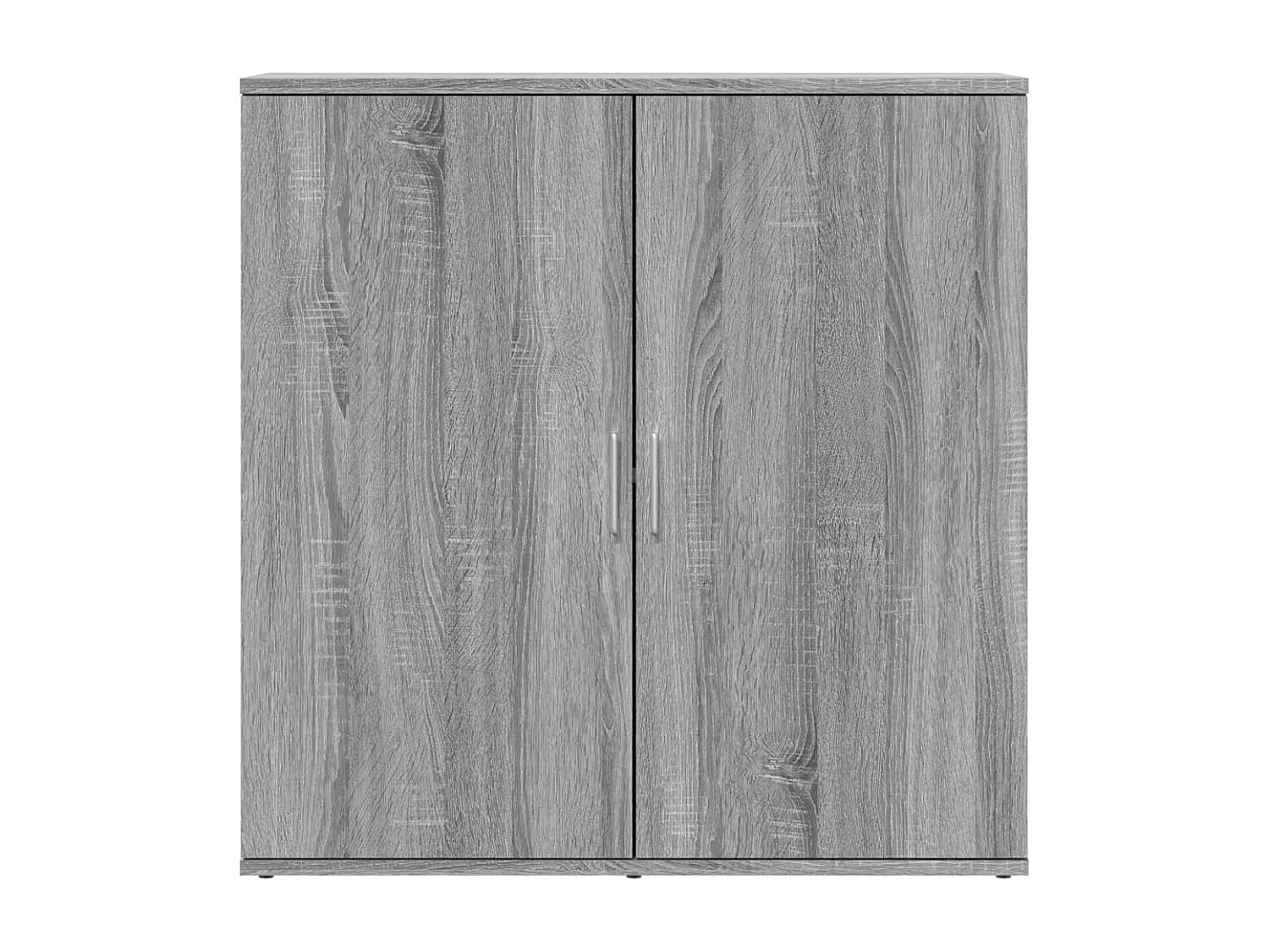 Sideboards 2 Stk. Grau Sonoma 79x38x80 cm Holzwerkstoff
