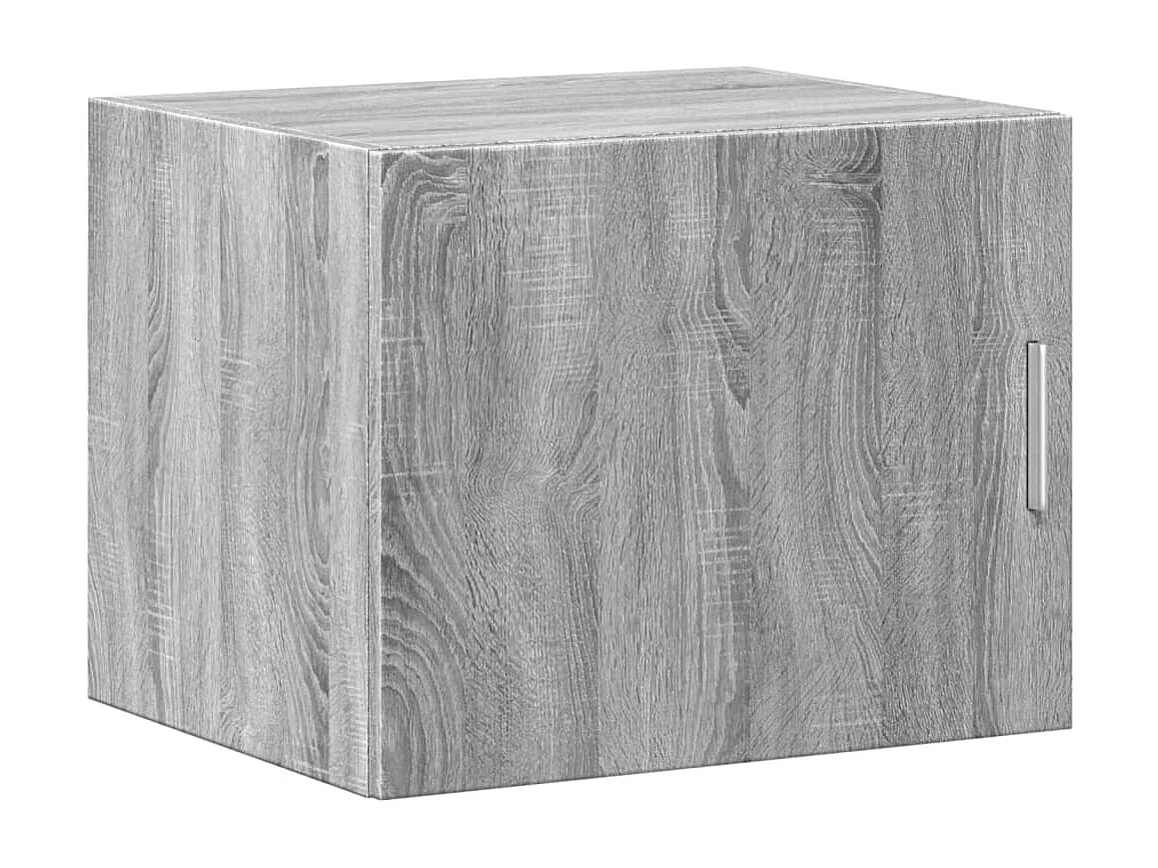 Armoire murale sonoma gris 50x42,5x40 cm bois d'ingénierie