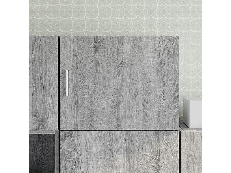 Mobile a Parete Grigio Sonoma 50x42,5x40cm in Legno Multistrato