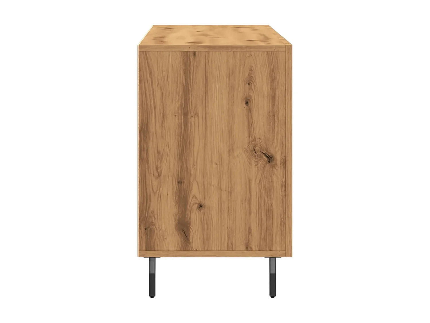 Credenza Rovere Artigianale 100x36x60 cm in Legno Multistrato