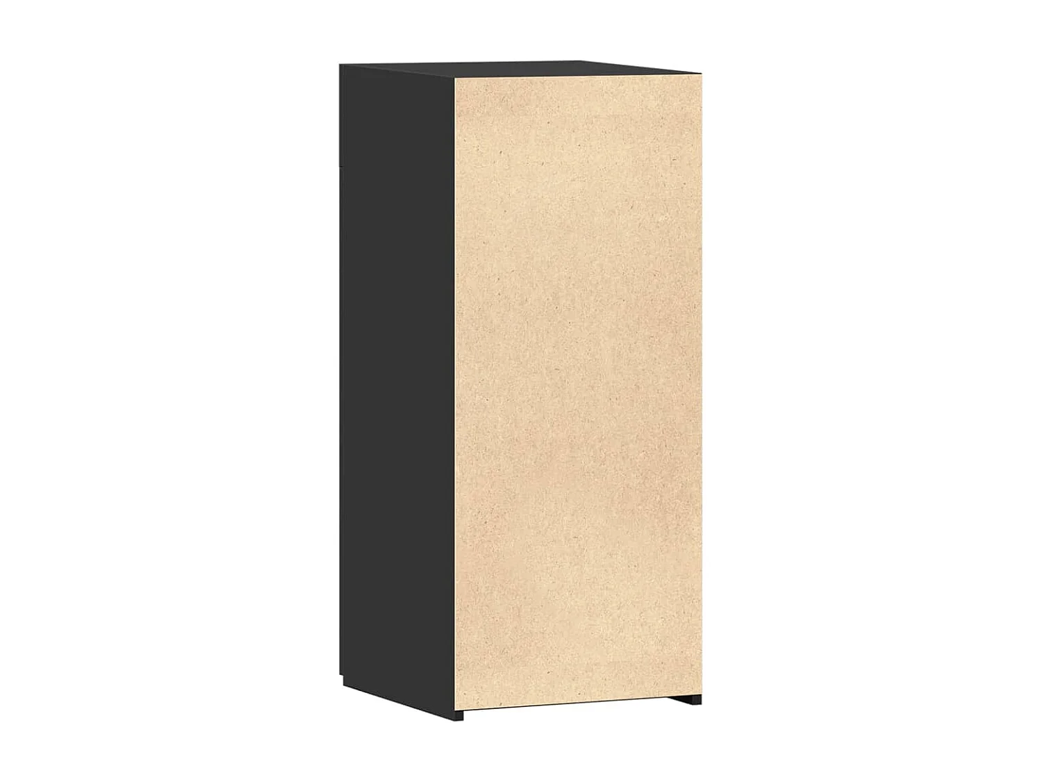 Buffet noir 40x42,5x93 cm bois d'ingénierie