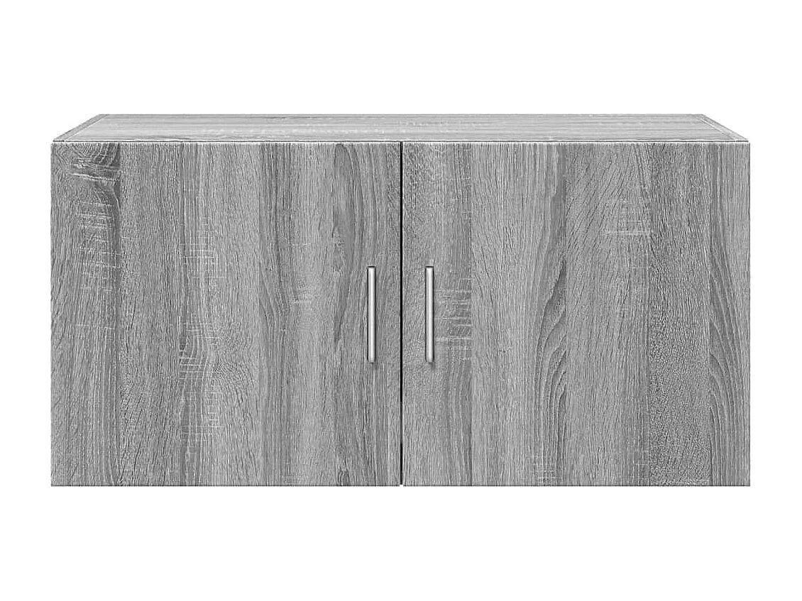 Wandschrank Grau Sonoma 80x42,5x40 cm Holzwerkstoff