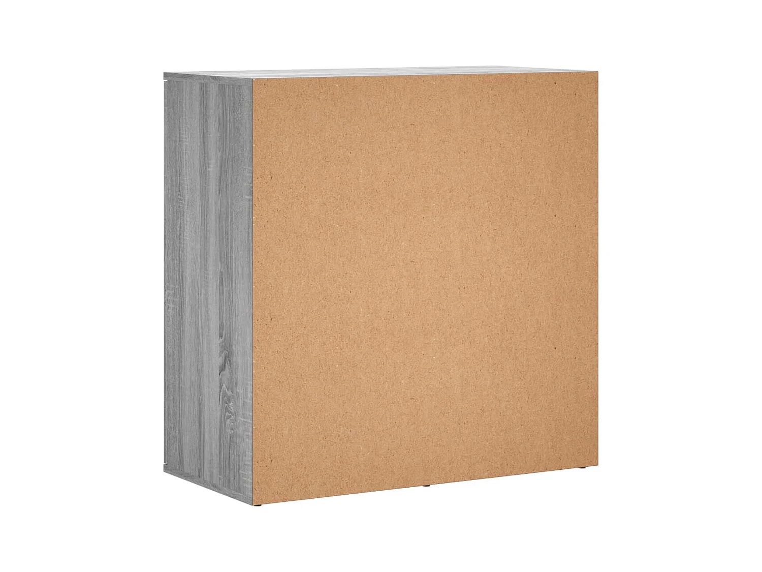 Credenza Grigio Sonoma 79x38x80 cm in Legno Multistrato