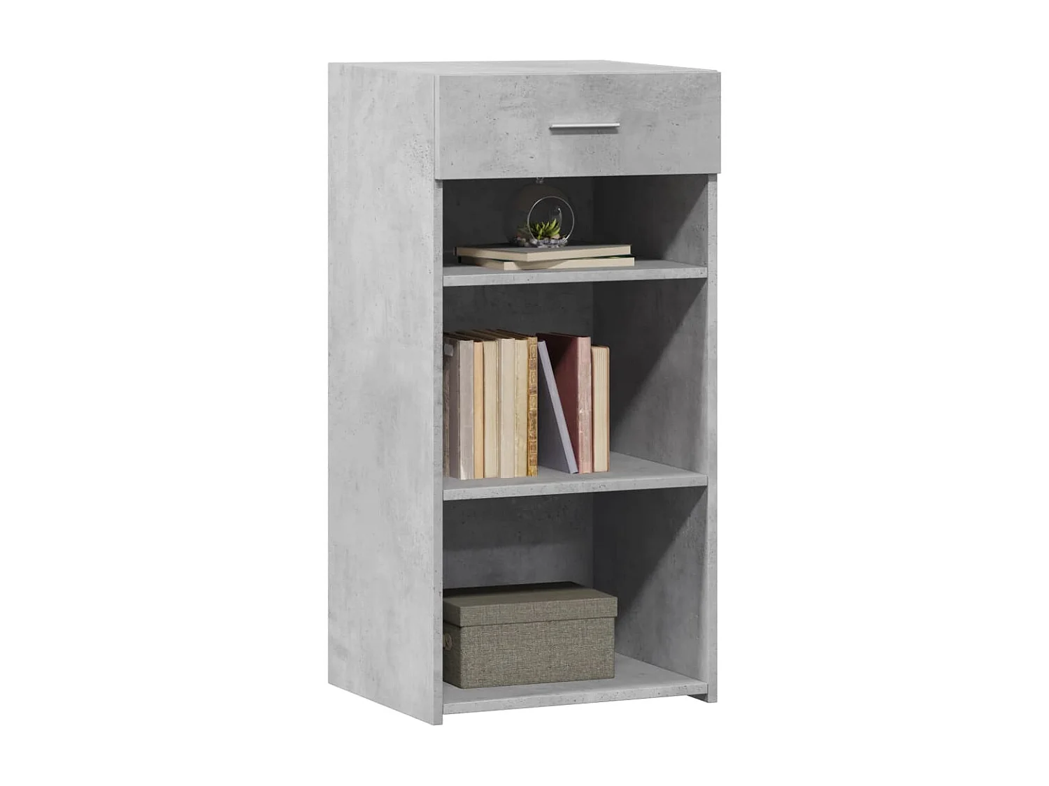 Sideboard Betongrau 45x42,5x93 cm Holzwerkstoff