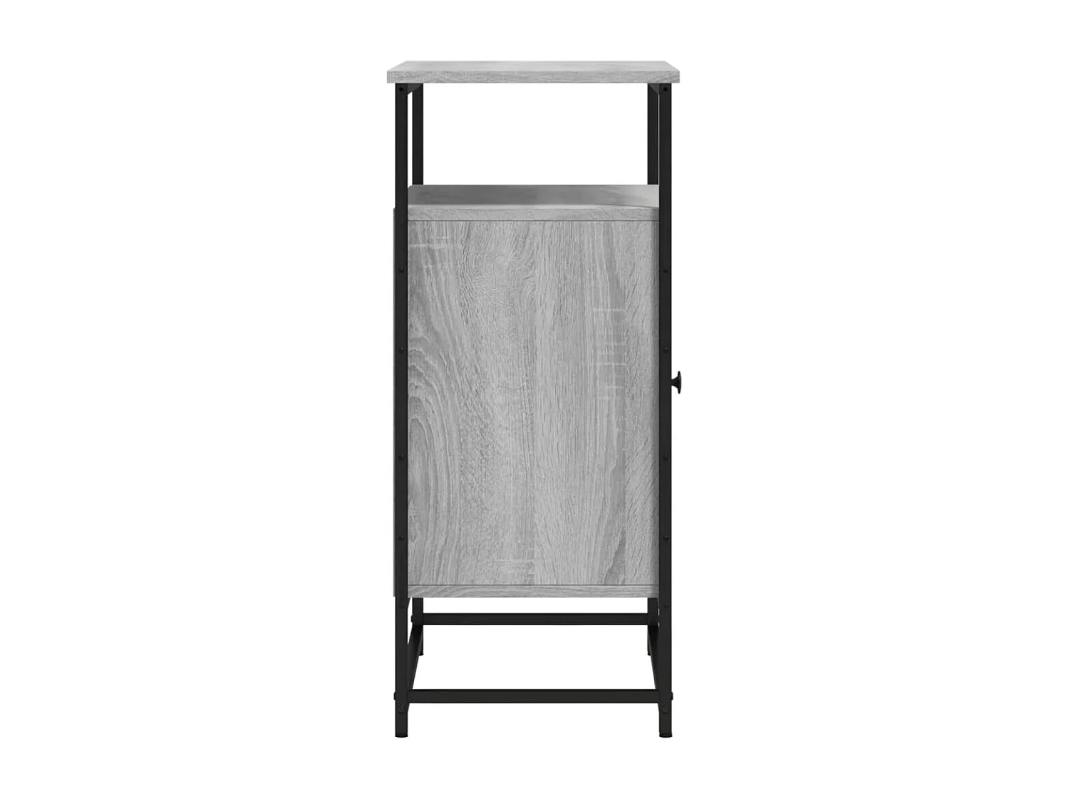 Aparador 69x35x80 cm derivados de madeira cinzento sonoma