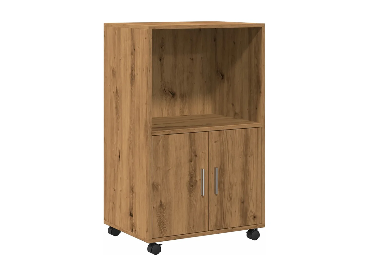 Rollschrank Artisan-Eiche 55x40x91 cm Holzwerkstoff