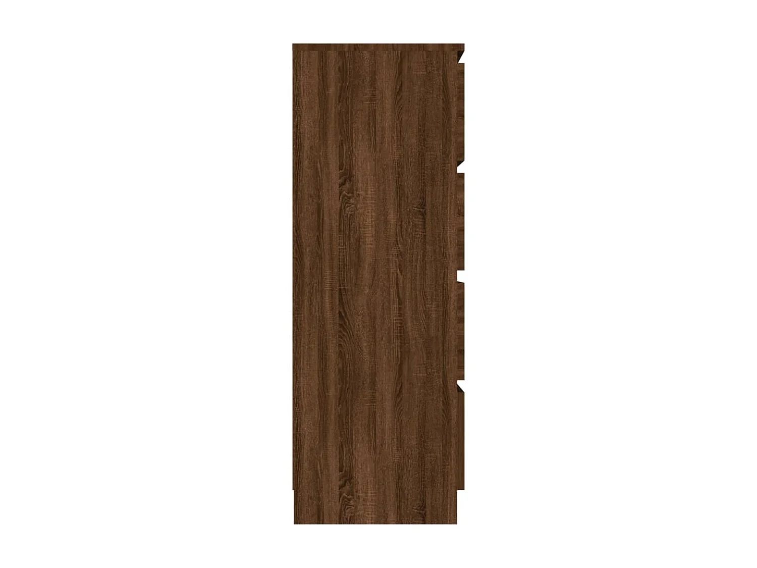 Credenza Rovere Marrone 60x35x98,5 cm in Legno Multistrato