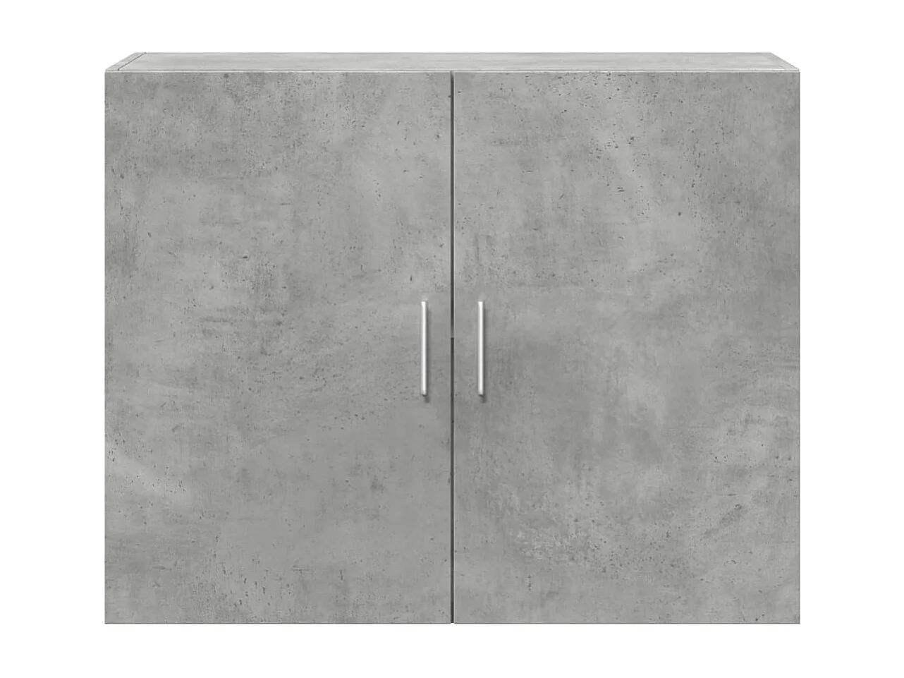 Armoire murale gris béton 80x42,5x64 cm bois d'ingénierie