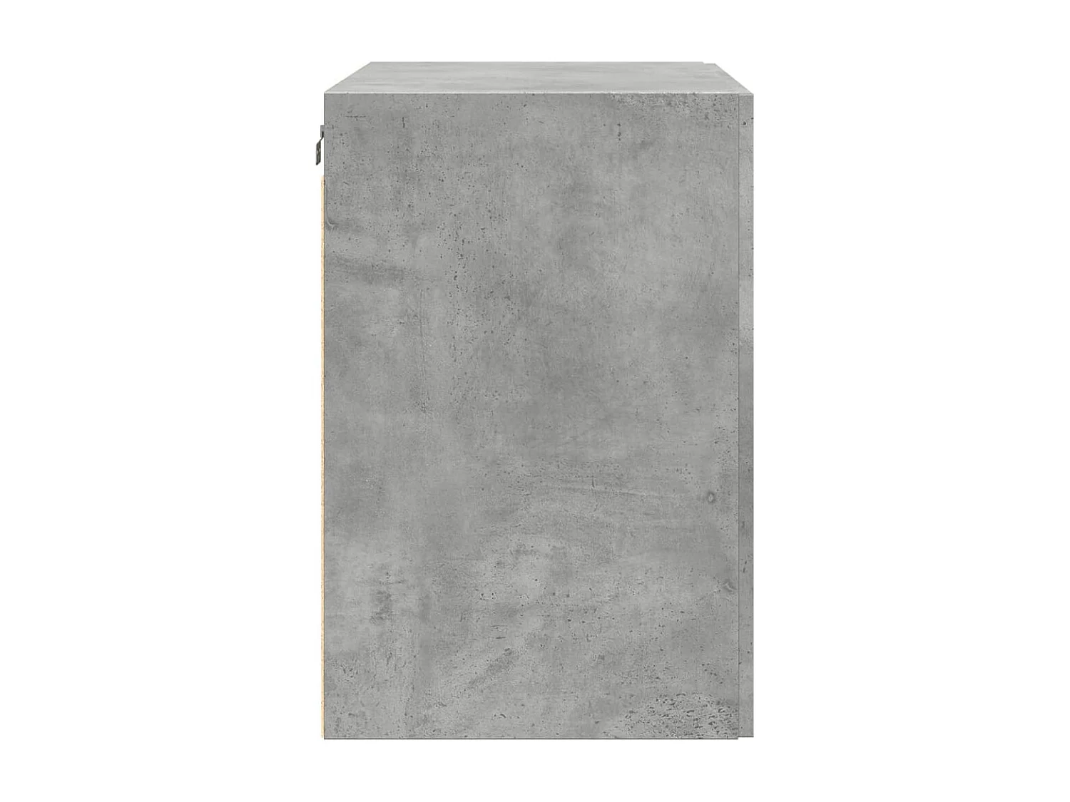 Armoire murale gris béton 80x42,5x64 cm bois d'ingénierie