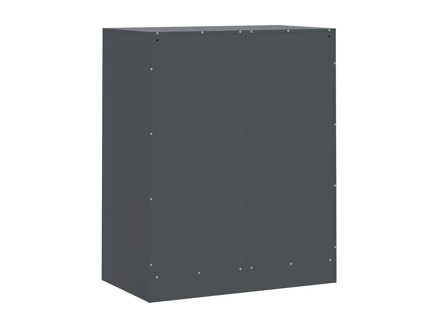 Sideboard Anthrazit 67x39x83 cm Stahl