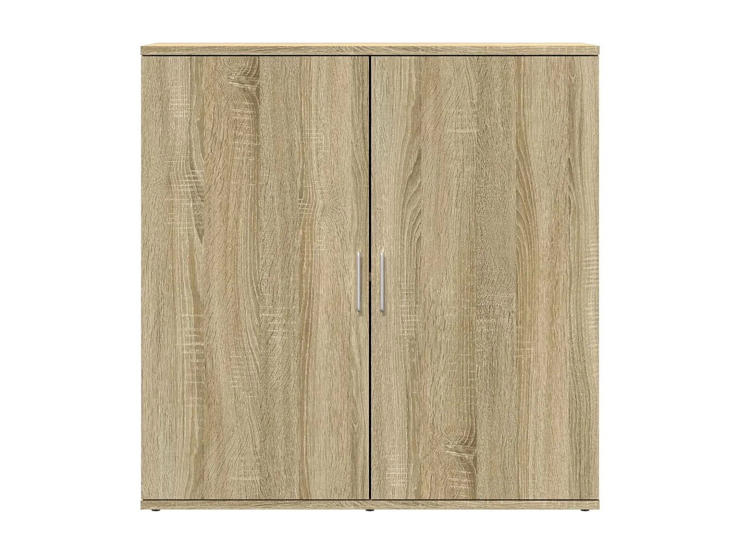 Credenza Rovere Sonoma 79x38x80 cm in Legno Multistrato