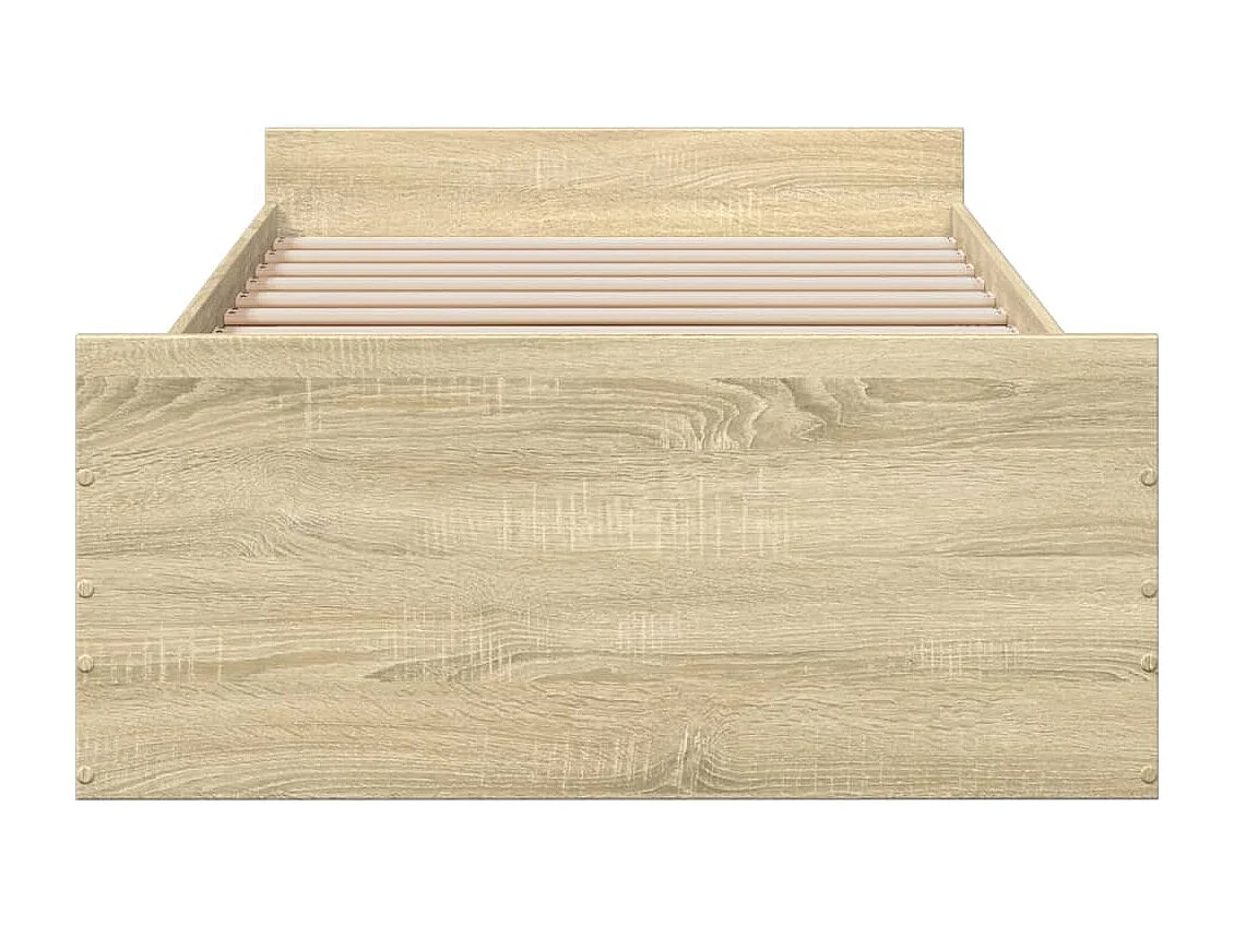 Giroletto Cassetti Rovere Sonoma 75x190 cm Legno Multistrato