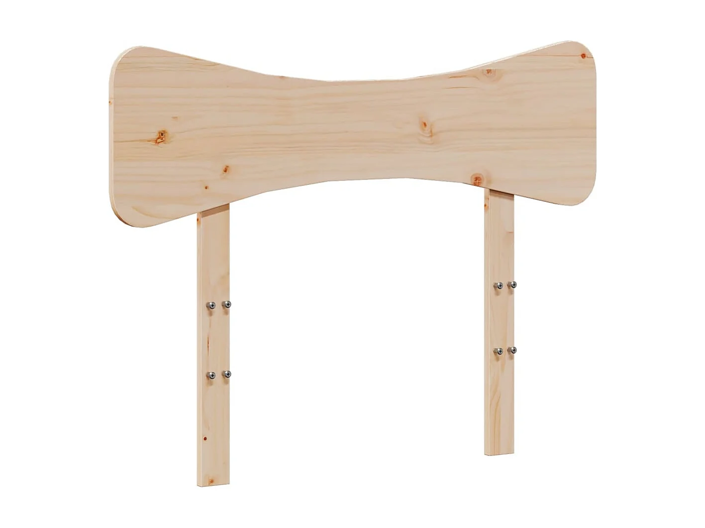Cadre de lit sans matelas 75x190 cm bois de pin massif