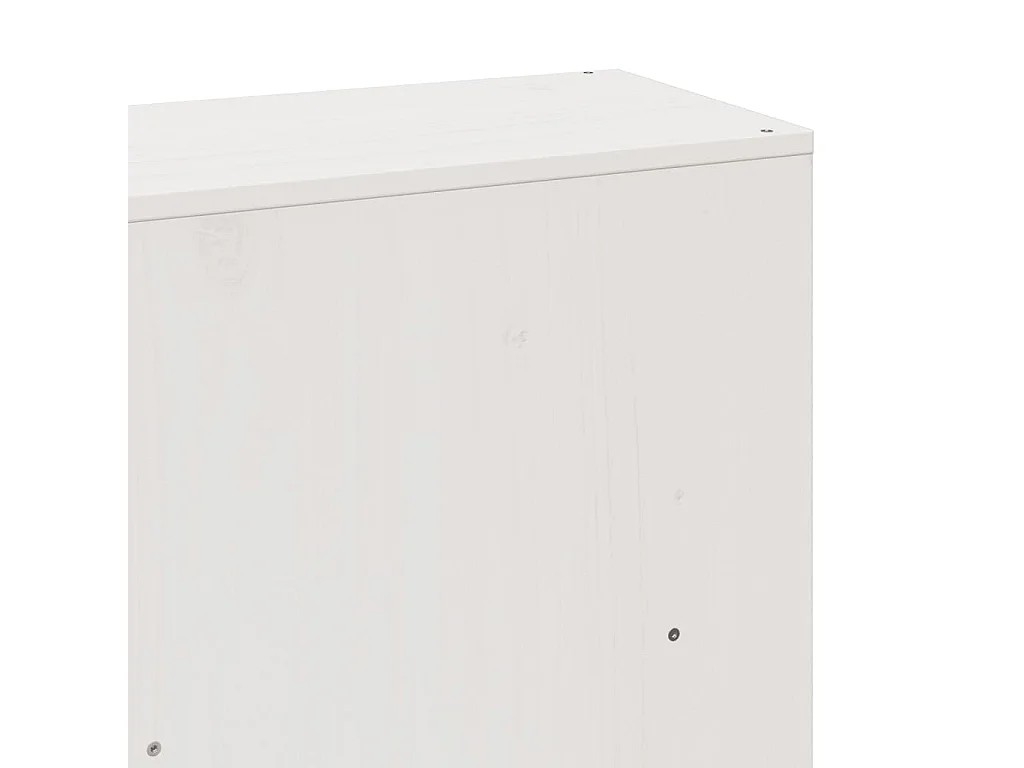 Giroletto con Libreria senza Materasso 180x200 cm in Legno Pino