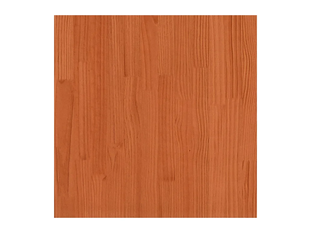Cadre de lit en métal sans matelas chêne sonoma 193x203 cm