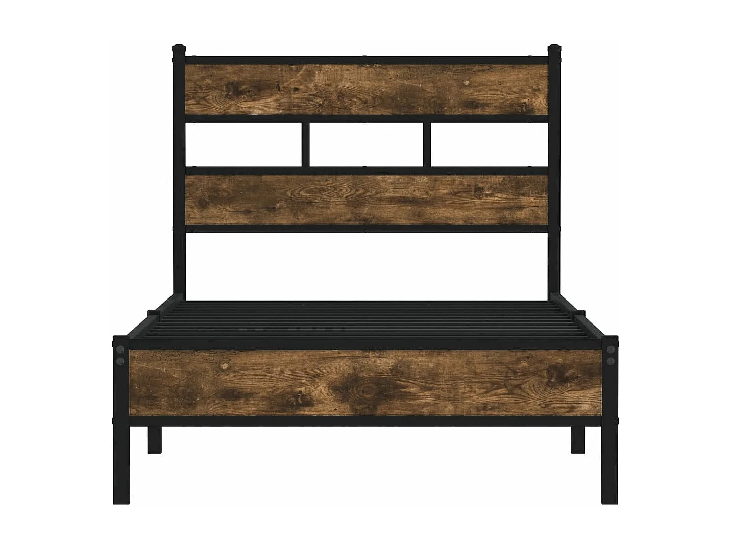 Cadre de lit sans matelas avec tête de lit 107x203 cm