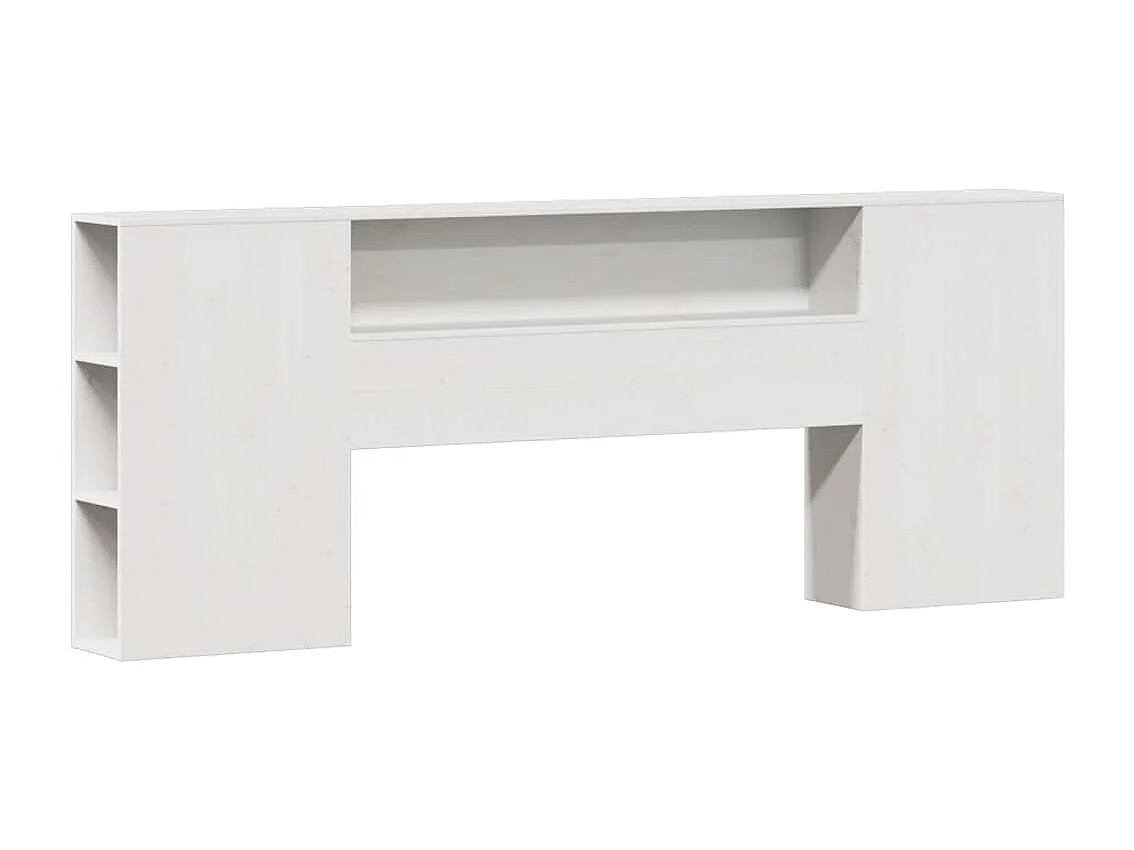 Giroletto con Libreria senza Materasso 180x200 cm in Legno Pino