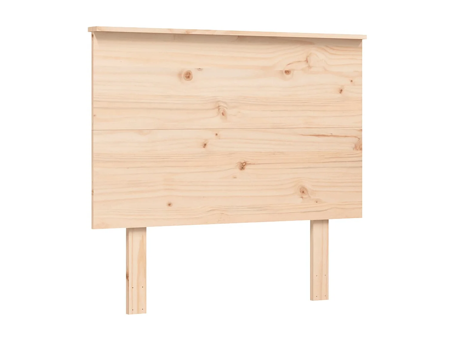 Cadre de lit sans matelas bois de pin massif