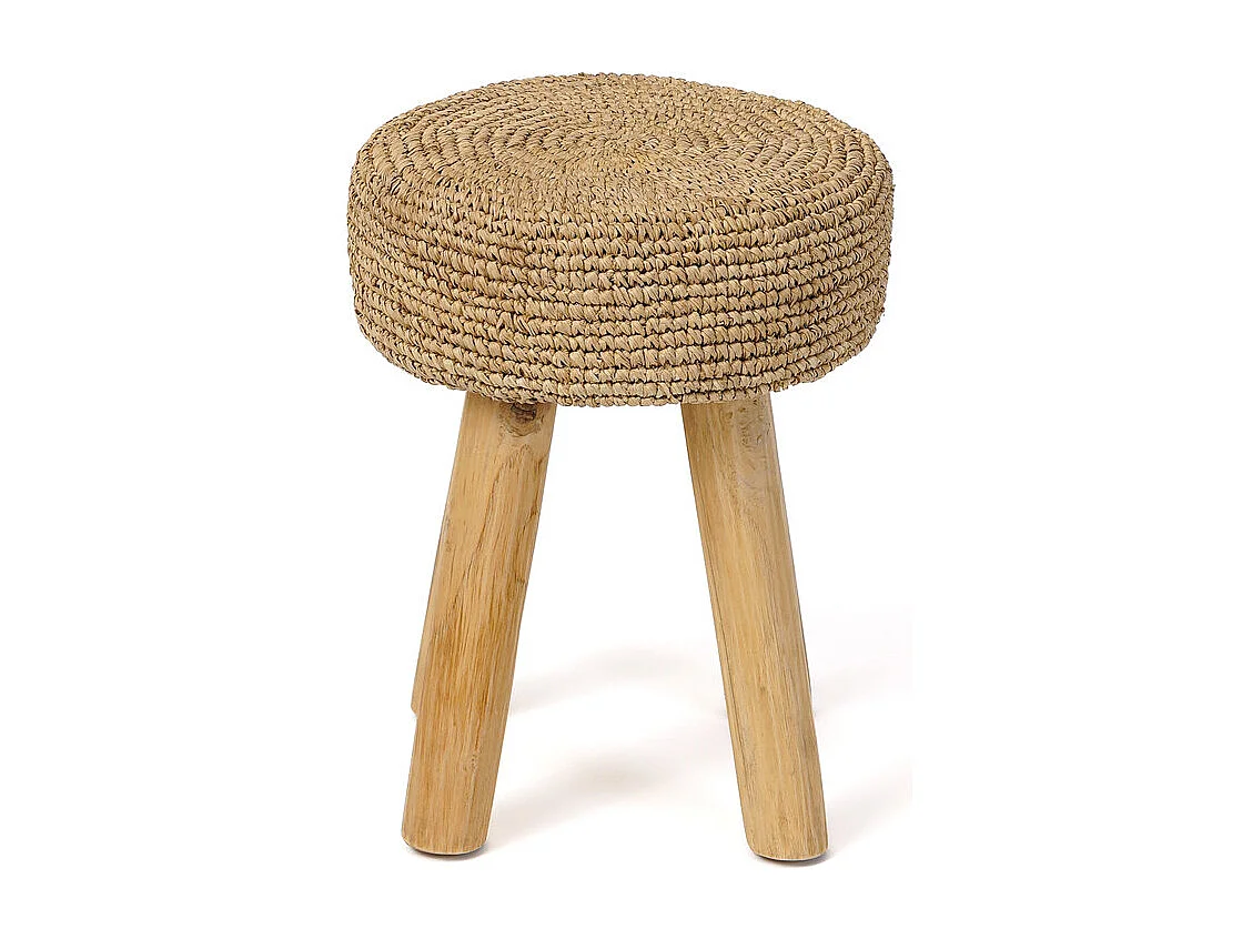 Le Tabouret Raphia - Naturel