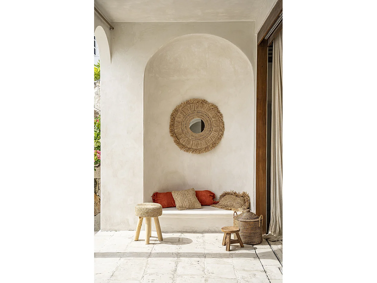 Le Tabouret Raphia - Naturel