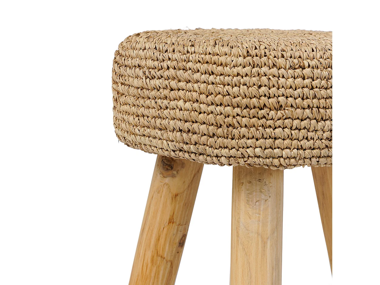 De Raffia Kruk - Naturel