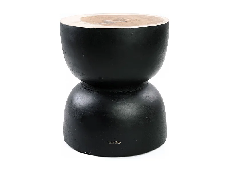 Le Tabouret Karbun - Noir Naturel