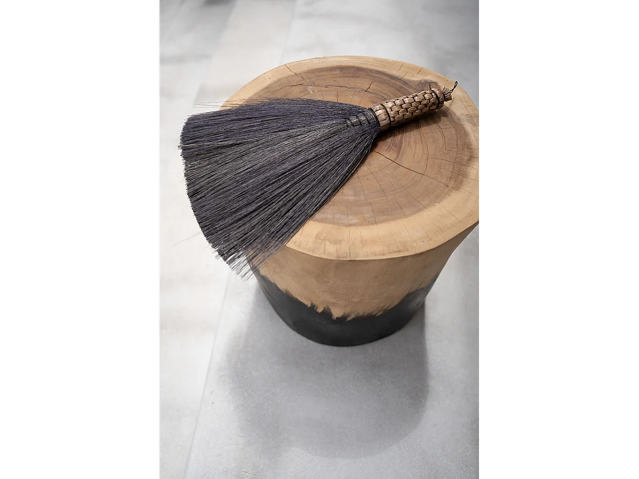 Le Tabouret Morocho - Noir Naturel