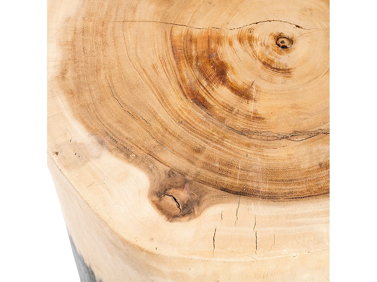 Le Tabouret Morocho - Noir Naturel