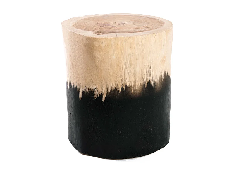 Le Tabouret Morocho - Noir Naturel