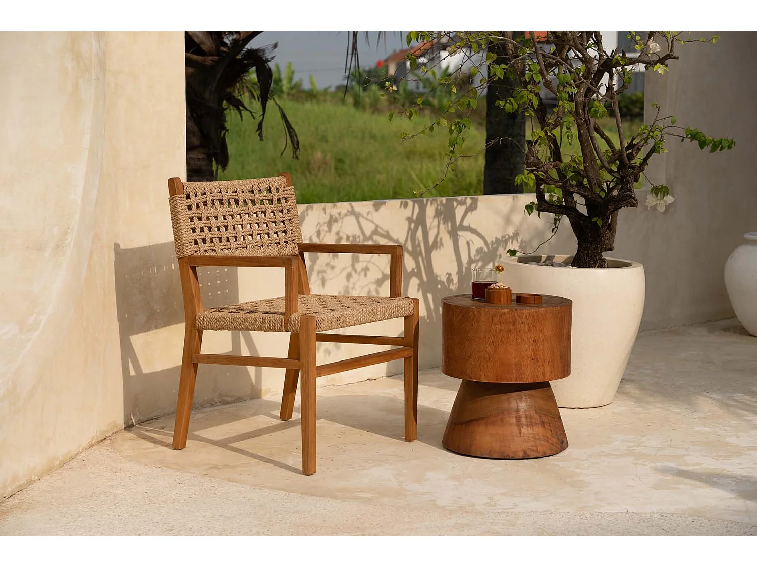 Le Tabouret Mitcha - Naturel