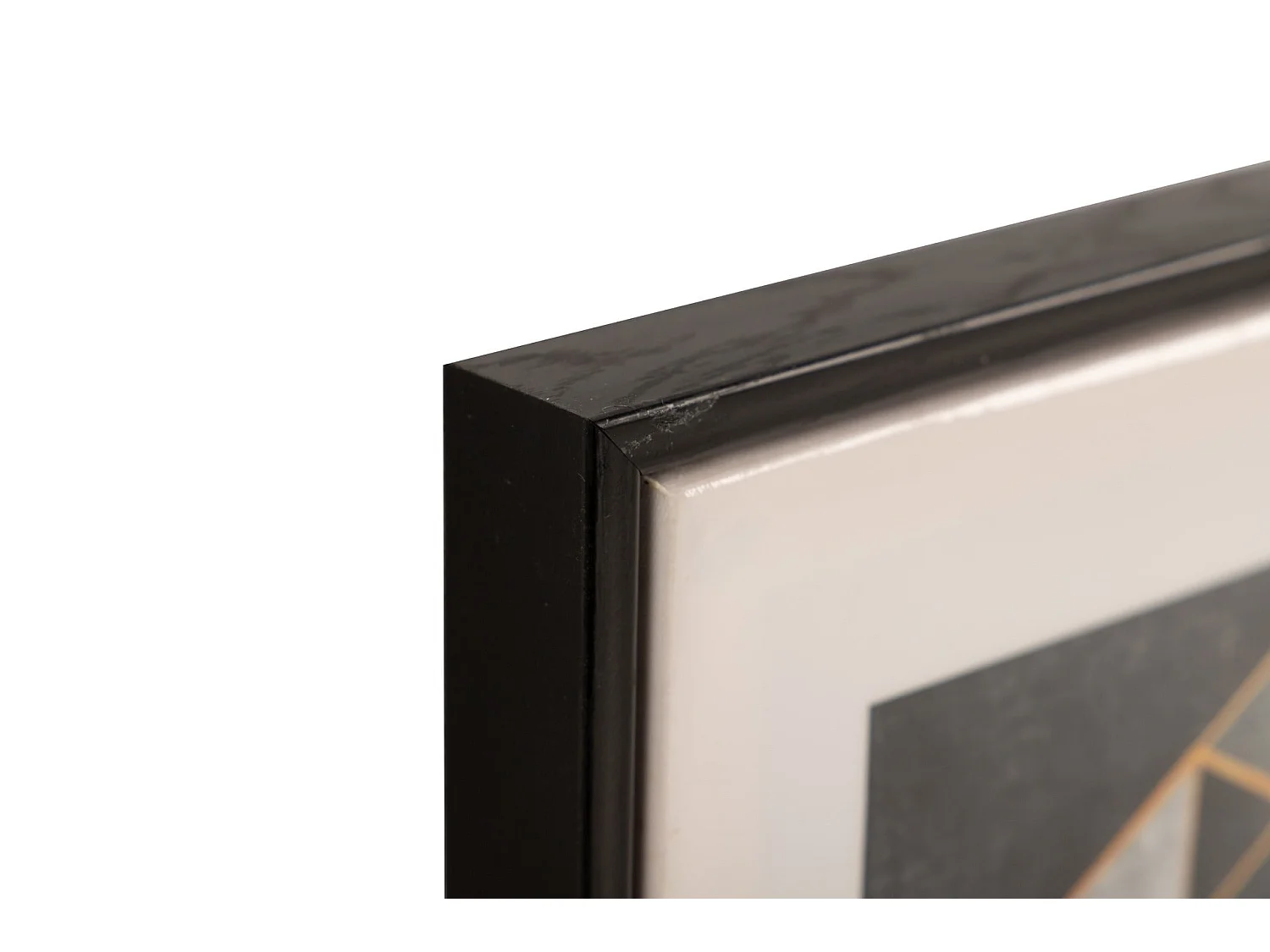 Set 4 Cuadros Impresion Abstracto 40x2,8x40 Cm