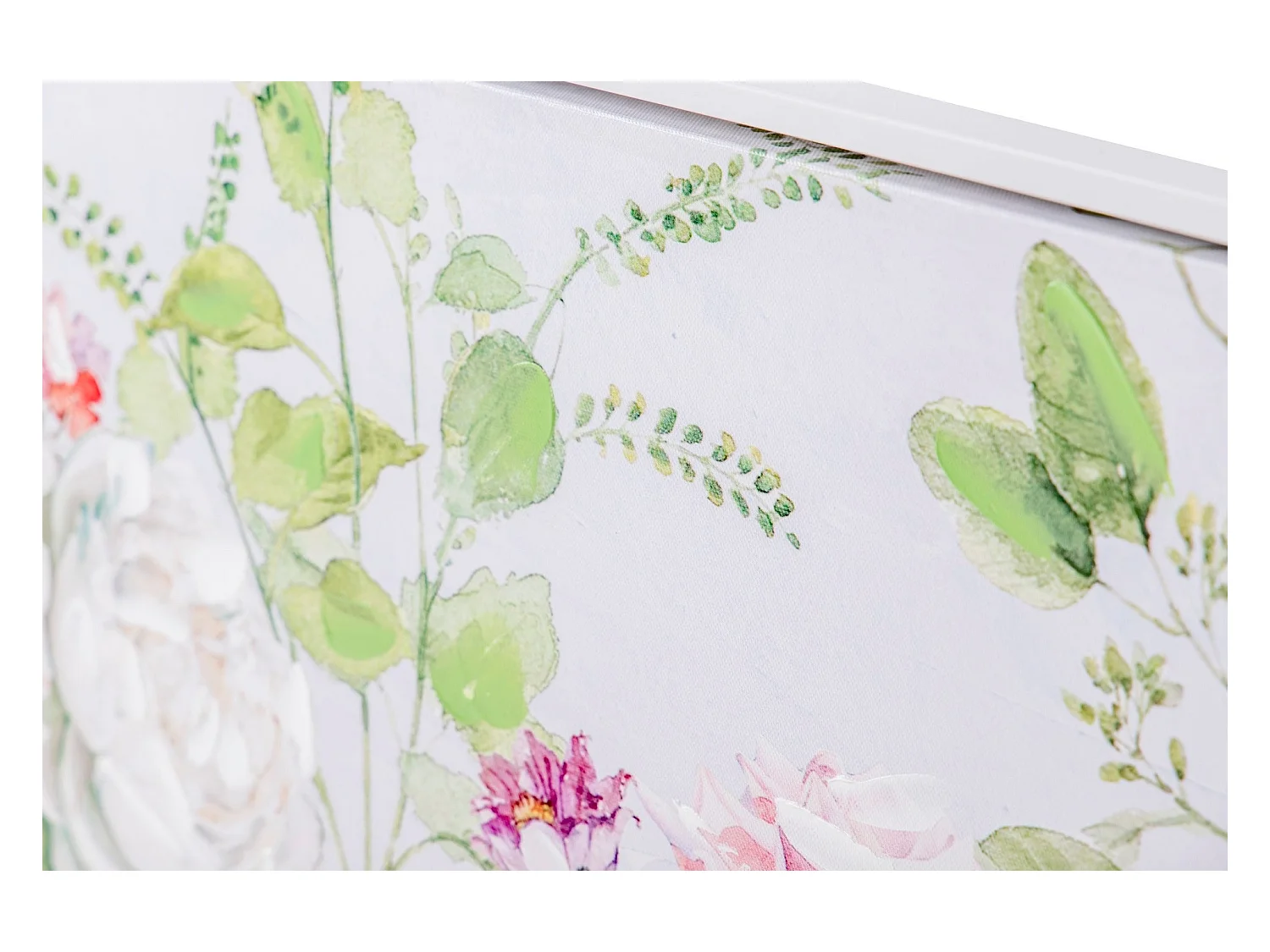 Set 2 Cuadros Floreros Con Marco 40% Pm 63x3x63 Cm