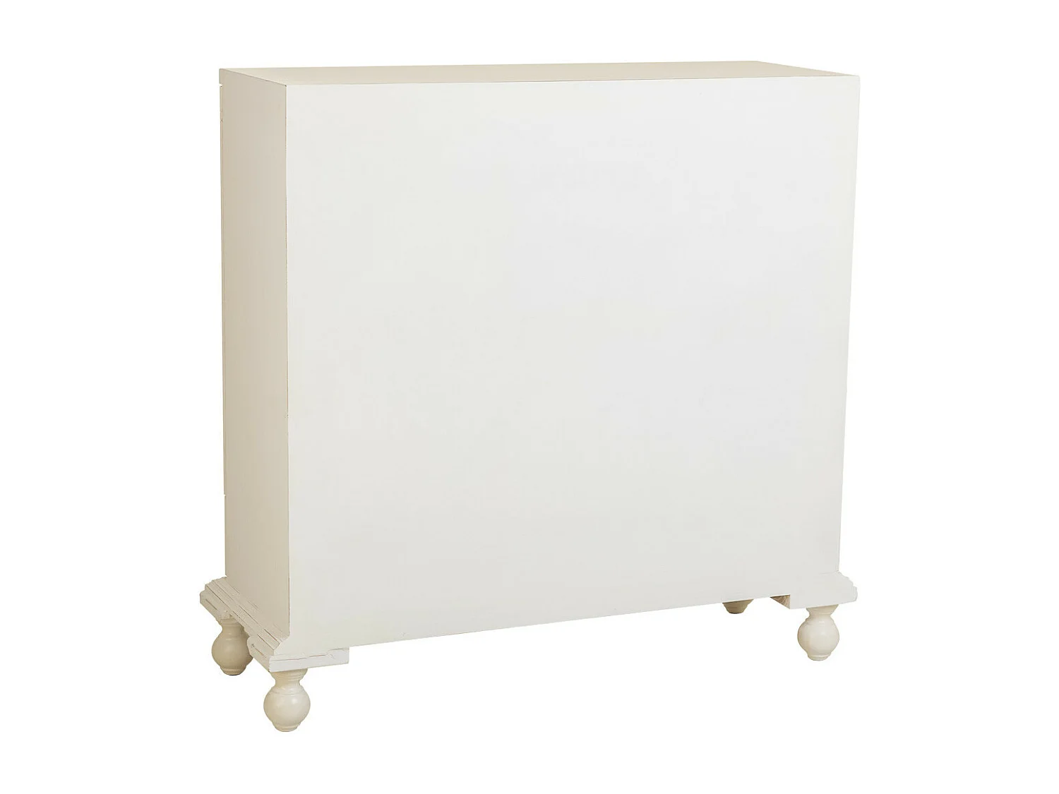 Aparador de madera blanco 115x43x110