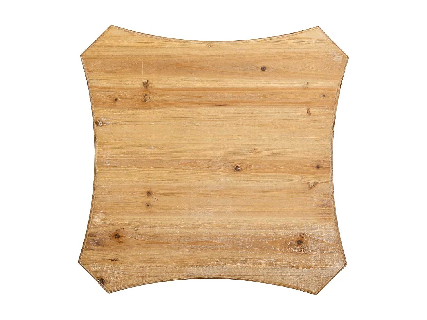 Brauner Couchtisch aus Holz 62x62x46h cm