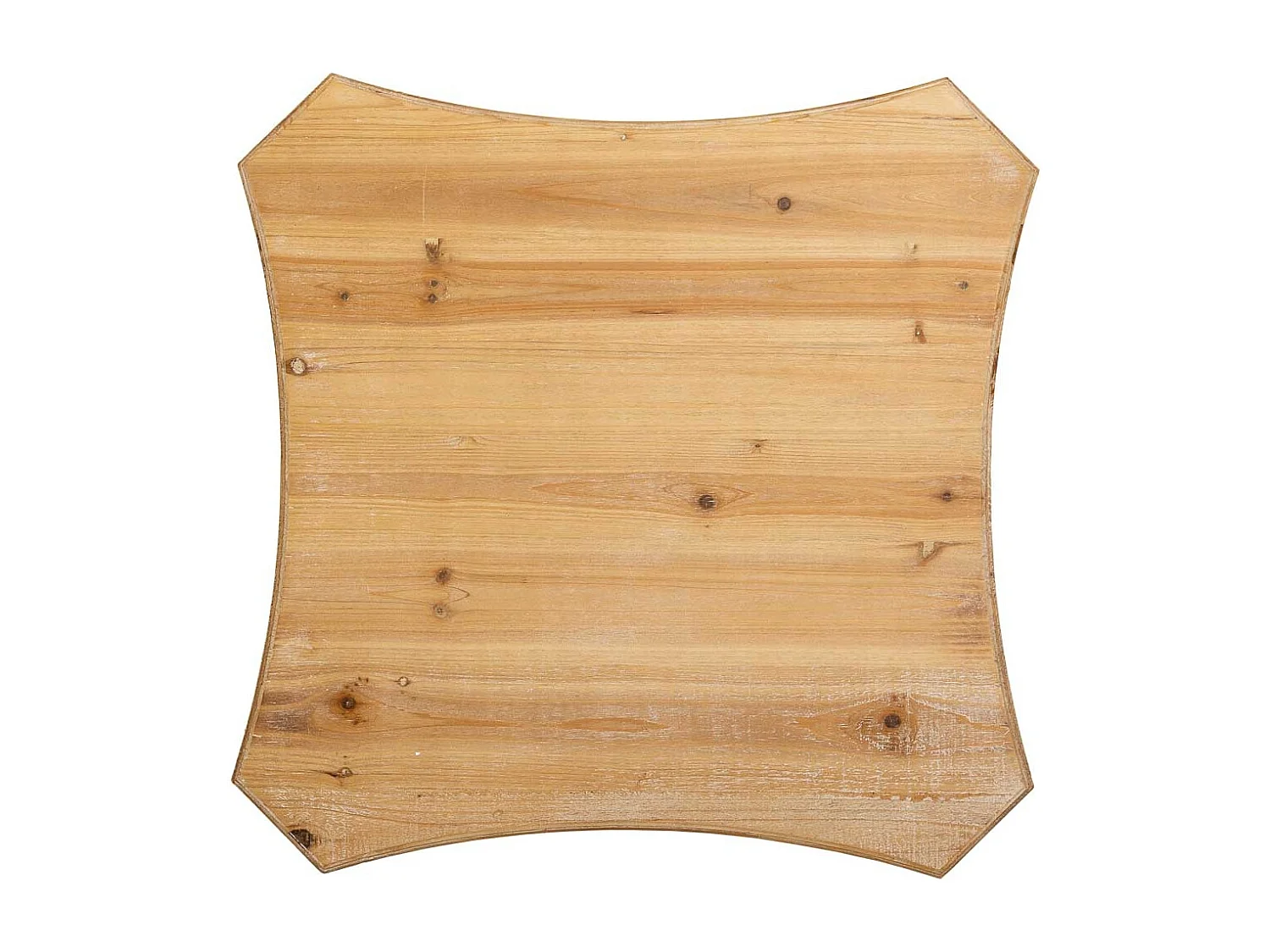 Brauner Couchtisch aus Holz 62x62x46h cm