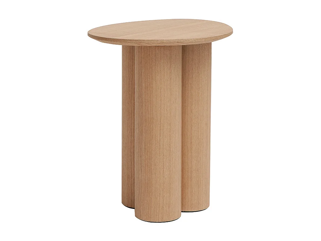 Table d'appoint bois clair L44 cm HOLLEN