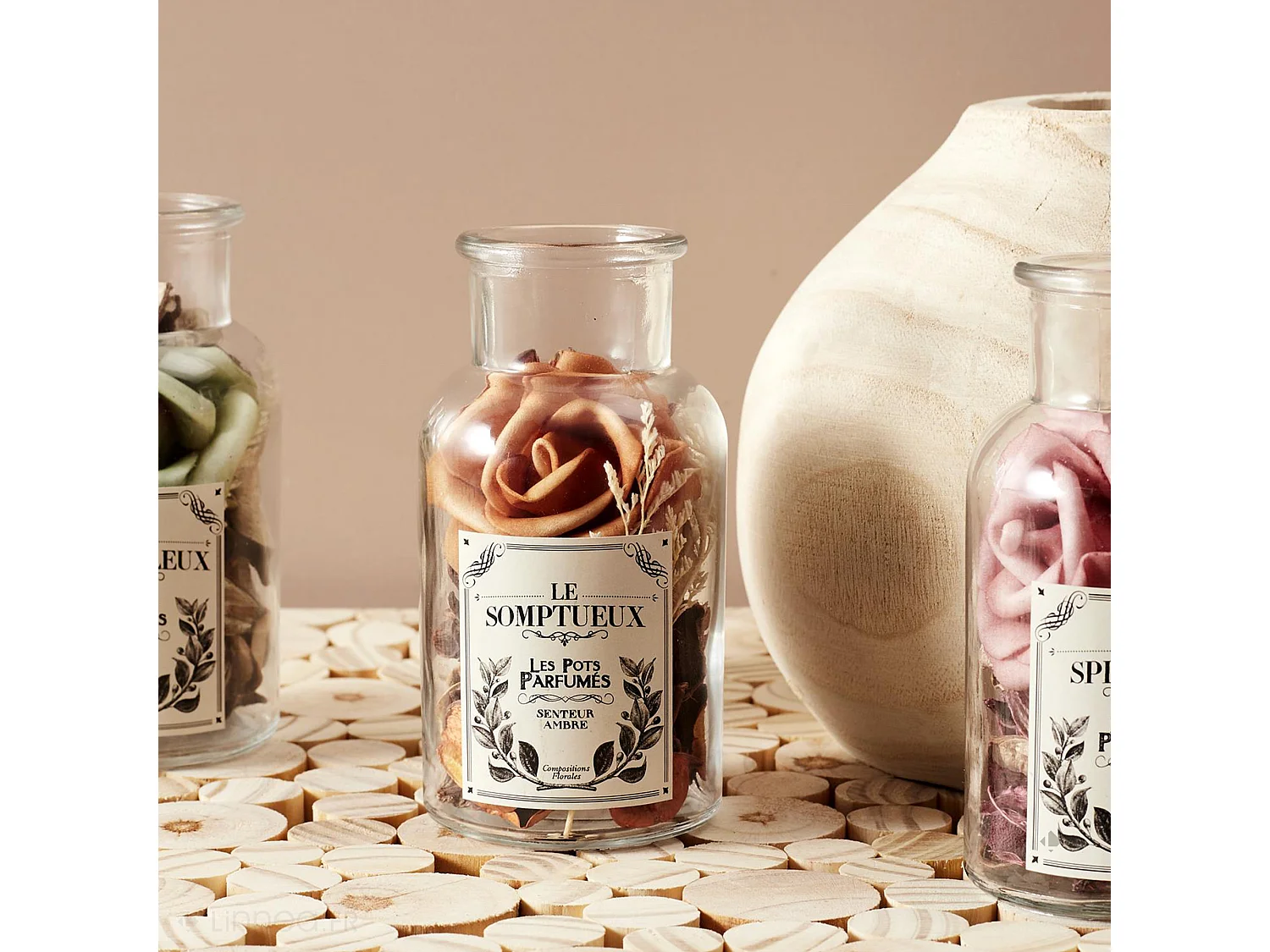 Pot pourri LES POTS PARFUMES "Le Somptueux" orange senteur ambre