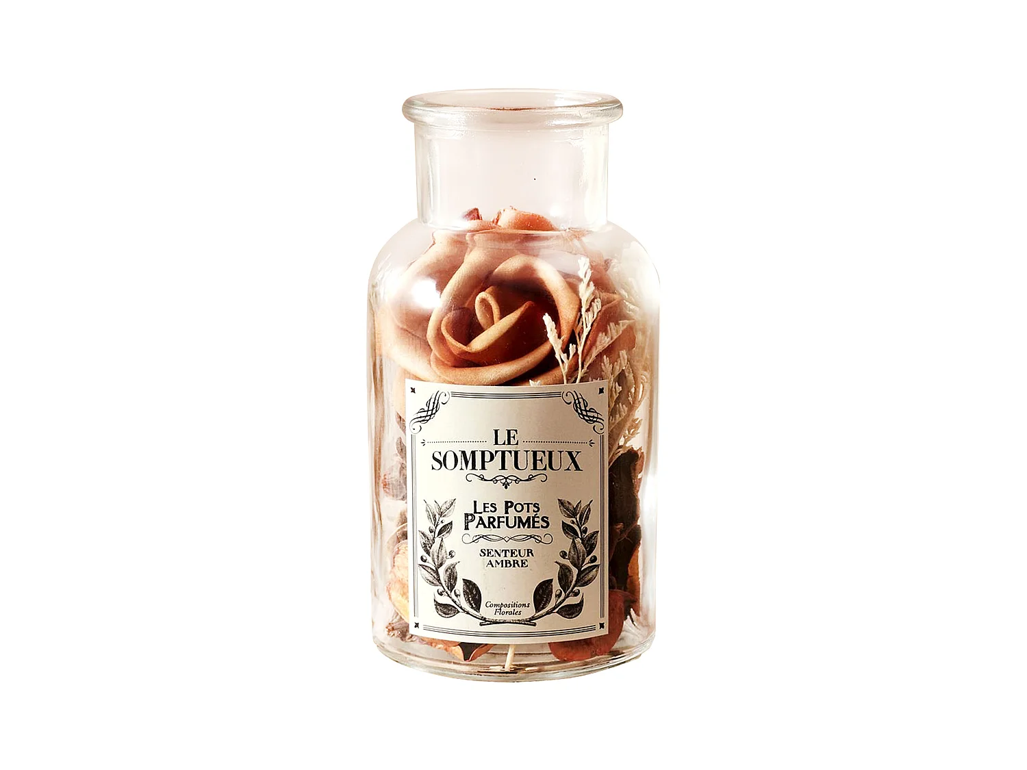 Pot pourri LES POTS PARFUMES "Le Somptueux" orange senteur ambre