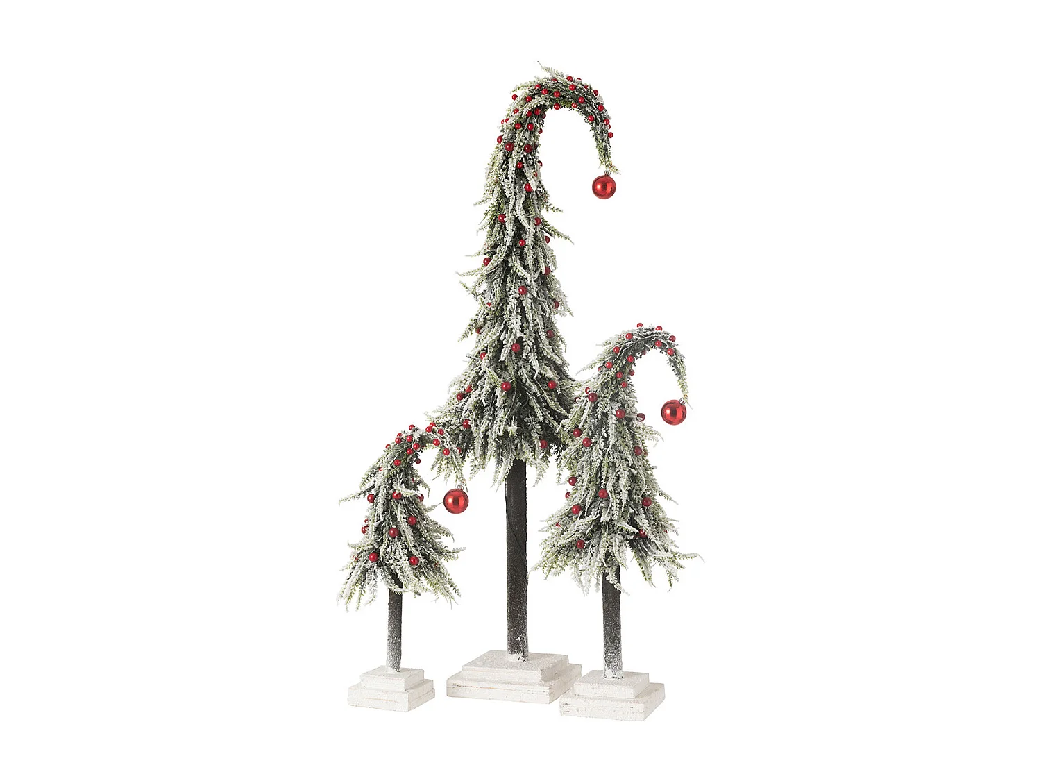 Sapin de Noël Déco à LED "Phil" 45cm Vert