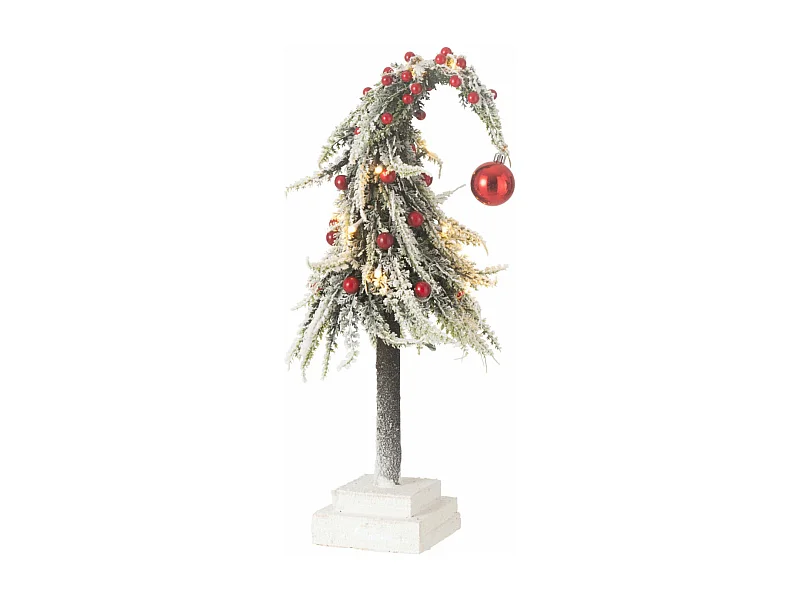 Sapin de Noël Déco à LED "Phil" 45cm Vert